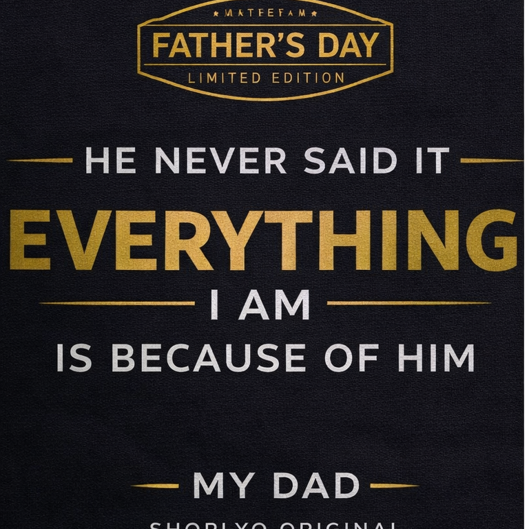 Silent Hero — Father's Day Limited Edition Tee